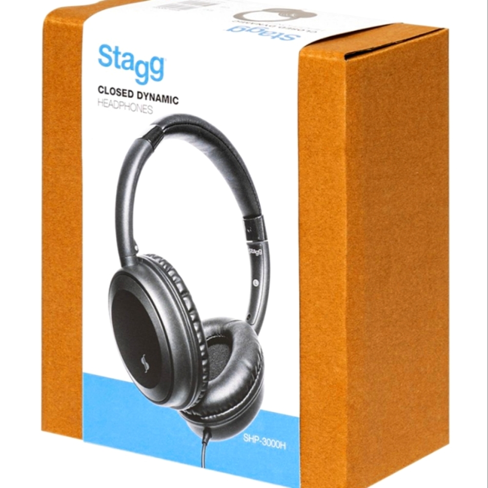 Stagg Closed Dynamic Headphones shp-3000h